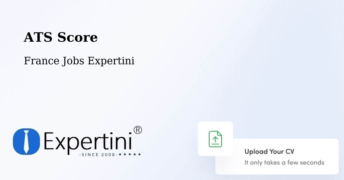 Resume ATS Score & Job Description Match Tool – Deville - France Jobs Expertini