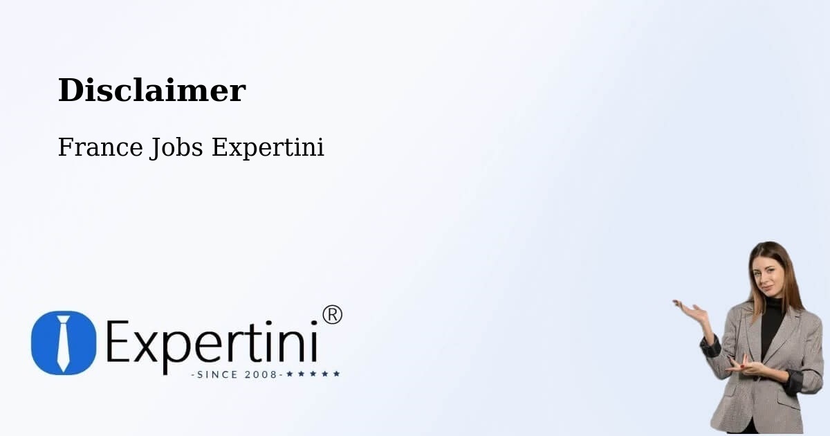 Disclaimer – Deville - France Jobs Expertini